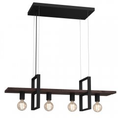 Lampa wisząca 4-punktowa z półką nad stół SHELF 426 Luminex