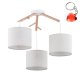 Lampa wisząca ALBERO LINEN 6556 TK Lighting