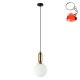 Lampa wisząca ALDEVA PND-02340-1M-BRO Italux