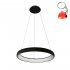 Lampa wisząca Alessia 5280-850RP-BK-3 Italux