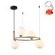 Lampa wisząca Amily MDM-3974/4 BRO Italux