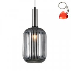 Lampa wisząca Antiola PND-5588-1L-SC + SG Italux