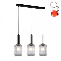 Lampa wisząca Antiola PND-5588-3M-SC + CL Italux