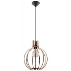 Lampa wisząca ARANCIA Naturalne Drewno SL.0391 Sollux