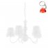 Lampa wisząca Arianna V2473B-5 WH Italux