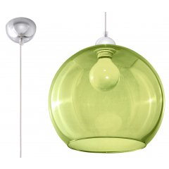 Lampa wisząca BALL Zielona SL.0254 Sollux