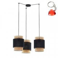 Lampa wisząca BOHO BLACK 6549 TK Lighting