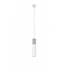 Lampa wisząca BORGIO 1 biały SL.0647 Sollux