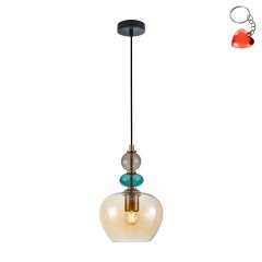 Lampa wisząca Busco PND-30263-1A-BRO-AMB Italux