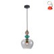 Lampa wisząca Busco PND-30263-1A-BRO-SG Italux