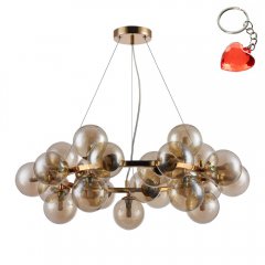 Lampa wisząca Cabella PND-5252-25-GD-CGN Italux