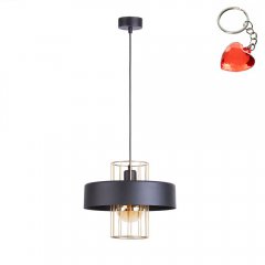 Lampa wisząca CINTIA BLACK / GOLD 5709 TK Lighting