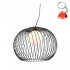 Lampa wisząca Clarisa MDM-3842-1 BK Italux