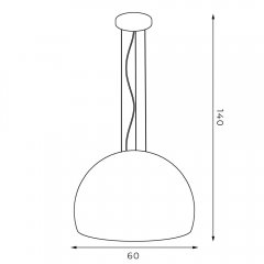 Lampa wisząca COMPO 1679 Luminex