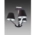 Lampa wisząca Czarna/Chrom ORLANDO 5103/3A BK/CR MaxLight