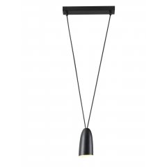 Lampa wisząca Czarny SISTEMA P0400 MaxLight