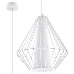 Lampa wisząca DEMI Biała SL.0297 Sollux