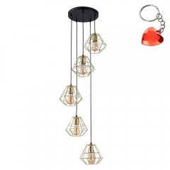 Lampa wisząca DIAMOND GOLD 1781 TK Lighting