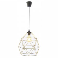 Lampa wisząca druciak GALAXY BLACK / GOLD XL 3457 TK Lighting