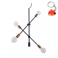 Lampa wisząca Edmond MD-BR-262002-D4-G / B Italux