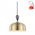 Lampa wisząca Emerald MDM-3270-1 BK+GD BRO Italux