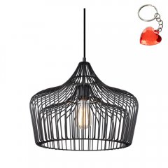 Lampa wisząca Fabiola MDM3297 / 1 BK Italux