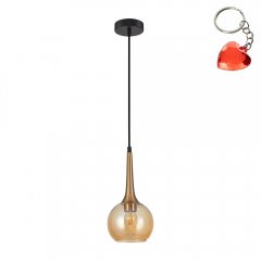 Lampa wisząca FAVERA PND-42361-1-BRO-AMB Italux