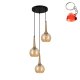 Lampa wisząca FAVERA PND-42361-3A-BRO-AMB Italux