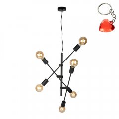 Lampa wisząca FERREIA PND-5986-6-BL Italux