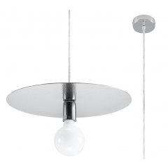 Lampa wisząca FLAVIO inox SL.0854 Sollux