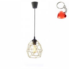 Lampa wisząca GALAXY BLACK / GOLD 3456 TK Lighting