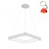 Lampa wisząca Giacinto 5304-850SQP-WH-3 Italux