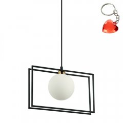 Lampa wisząca GROSETTA PND-53423-1-BK Italux