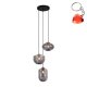 Lampa wisząca HATELLA PND-112038-3A-BRO+SG Italux