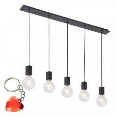 Lampa wisząca HERMINE 54030-5H Globo