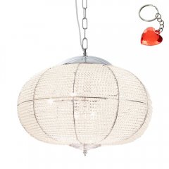 Lampa wisząca Isaac P0762B CH Italux