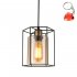 Lampa wisząca KALULA PND-78901-1-BK+AMB Italux