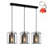 Lampa wisząca KALULA PND-78901-3-BK+SG Italux