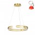 Lampa wisząca Kiara MD17016002-1E GOLD Italux