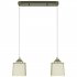 Lampa wisząca KOSTKA 6753/2 21QG Elem