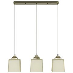 Lampa wisząca KOSTKA 6753 / 3 21QG Elem