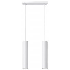 Lampa wisząca LAGOS 2 Biały SL.0324 Sollux