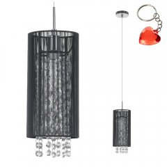 Lampa wisząca Lana BK MDM1787 / 1 BK Italux