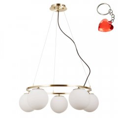 Lampa wisząca LAROSA PND-33453-5-ABR Italux