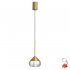 Lampa wisząca łazienkowa LED 6W IP44 SUZA PL0103-GD Yaskr