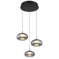 Lampa wisząca LED 18W QUINTARA 15744-3H Globo