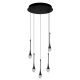 Lampa wisząca LED 28W Dalma 5 Round BK AZ6007 Azzardo