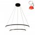 Lampa wisząca LED 32W+40W HORIK PEN89424-60+90BK Zuma Line