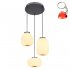 Lampa wisząca LED 45W BOOMER 15437H3 Globo