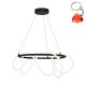 Lampa wisząca LED 58W BALBO 20006PL-BK Zuma Line